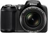 Nikon - promotie aparat foto digital coolpix l810 (negru) poze 3d  +