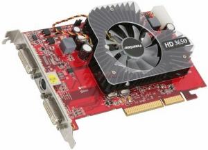 PowerColor - Placa Video Radeon HD 3650 AGP 8X