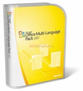 MicroSoft - Cel mai mic pret! Pachet Lingvistic Office Standard 2007 DVD