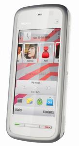 NOKIA - Promotie Telefon Mobil 5230  (White Blue)