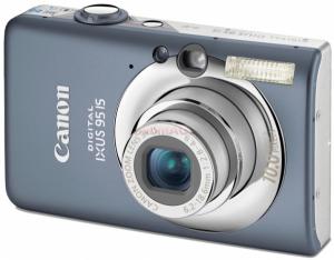 Canon - Promotie! Camera Foto IXUS 95 IS (Gri) + CADOURI