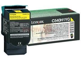 Lexmark - Toner Lexmark C540H1YG (Galben - de mare capacitate - program return)