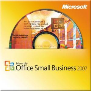 Microsoft - Office Small Business 2007 Engleza SP1 + Upgrade Gratuit Office Pro 2010