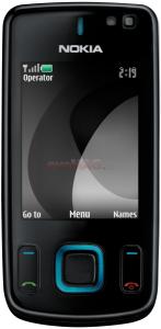 NOKIA - Pret bun! Telefon Mobil 6600 Slide (Black Blue)