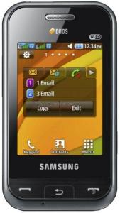 Samsung - Telefon Mobil Samsung E2652 Champ Duos, TFT resistive touchscreen 2.6", 1.3MP, 50MB, Dual SIM (Negru)
