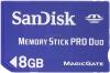 Sandisk - card memory stick pro duo 8gb