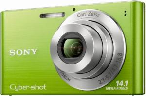 Sony - Camera Foto W320 (Verde)