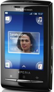 Sony Ericsson - Telefon Mobil Sony Ericsson Xperia X10 Mini, 600 MHz, Android 1.6, TFT capacitive touchscreen 2.55", 5MP, 128MB (Negru)