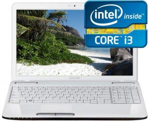 Toshiba - Promotie Laptop Satellite L755-123 (Intel Core i3-2310M, 15.6", 4GB, 500GB, nVidia GeForce 315M @512MB, BT, Alb) + CADOU