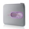 Belkin - Cel mai mic pret! Mapa Laptop Window Sleeve Dark Grey/Lavender 15.4"