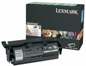 Lexmark - Toner X654X04E (Negru - de foarte mare capacitate - program return)