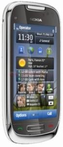 NOKIA - Telefon Mobil C7&#44; Symbian 3&#44; 680MHz&#44; 8MP&#44; 3.5&#39;&#39;&#44; Geo-tagging&#44; Face detection&#44; Video stabilization&#44; 8GB (Frosty Metal)
