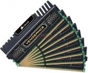 Corsair - Memorii Vengeance DDR3, 8x8GB, 1600MHz
