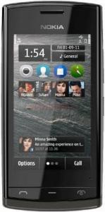 NOKIA - Telefon Mobil NOKIA 500, 1 GHz, Symbian Anna, TFT capacitive touchscreen 3.2", 5MP, 2GB (Negru)