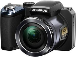 Olympus - Aparat Foto Digital Olympus SP-820UZ (Neagra), 14 MP, Zoom Optic 40X, Filmare HD