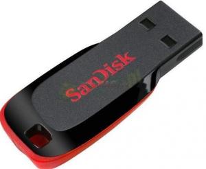 SanDisk - Stick USB Cruzer Blade 16GB (Negru)