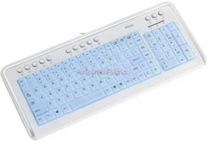 Trust - Tastatura Iluminata KB-1500 (Alba)