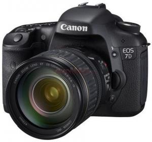 Canon - Promotie Aparat Foto D-SLR EOS 7D  + Obiectiv EF-S18-135IS, Filmare Full HD + CADOU