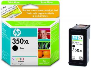 HP - Cartus cerneala HP 350XL (Negru - de mare capacitate)