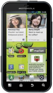 Motorola - Telefon Mobil Motorola Defy Plus, 1 GHz, Android 2.3, TFT capacitive touchscreen 3.7", 5MP, 2GB (Negru)
