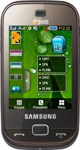 Samsung - Promotie Telefon Mobil B5722 (Maro) (Dual SIM)