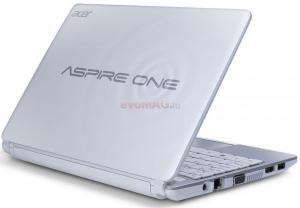 Acer - Promotie Laptop Aspire One D270-26Cw (Intel Atom N2600, 10.1", 2GB, 320GB, Intel GMA 3650, HDMI, Linpus, Alb)