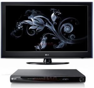 LG - Promotie Televizor LCD 37" 37LH5000 + Cadou DVD LG DVX440