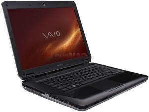 Sony VAIO - Laptop VGN-CS21Z/Q (Negru)