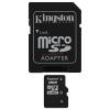 Kingston -  Card Kingston microSDHC 8GB (Class 4) + Adaptor SD
