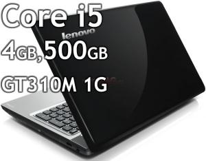 Lenovo - Promotie Laptop IdeaPad Z560A-3 (Core i5-460M, 4GB, 500GB, Geforce 310M 1GB, HDMI, Numpad) + CADOU