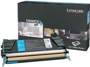 Lexmark toner c5342cx (cyan)