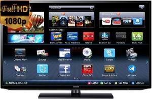 Samsung -  Televizor LED 32" UE32EH5300, Full HD, Smart TV, Wide Color Enhancer Plus, Clear Motion Rate 100, SRS TheaterSound HD
