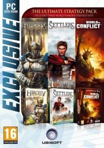 Ubisoft - Strategy Pack: Heroes V+Settlers V+World in Conflict (PC)