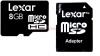 Lexar - card microsdhc 8gb (class 2) +