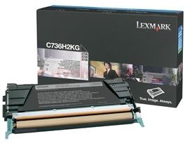 Lexmark - Toner C736H2KG (Negru - de mare capacitate)