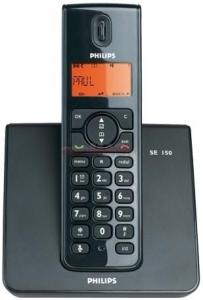 Philips - Telefon Fix SE 150 (Negru)