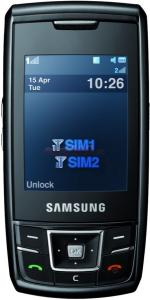 SAMSUNG - Telefon Mobil D880 Duos (Noble Black)