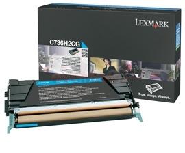 Lexmark - Toner C736H2CG (Cyan - de mare capacitate)