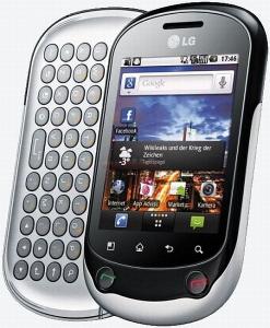 LG - Telefon Mobil C550 Optimus Chat&#44; Android 2.2&#44; TFT touchscreen 2.8&quot;&#44; 3.15MP&#44; 140MB (Argintiu)
