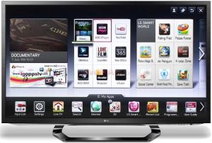 LG - Televizor LED LG 32" 32LM620S, Full HD, 3D, Conversie 2D - 3D, 100 Hz, MCI 400, Dual Play + 4 perechi de ochelari 3D