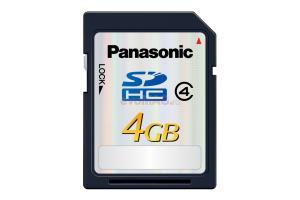 Panasonic - Card Secure Digital Clasa4 4GB