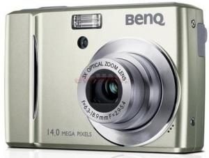 BenQ - Promotie Camera Foto Digitala C1430 (Argintie) Filmare HD + CADOU