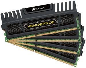 Corsair -   Memorii Vengeance DDR3, 4x4GB, 1600Mhz (Dual Channel)