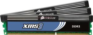 Corsair - Cel mai mic pret! Memorii XMS3  DDR3&#44; 3x2GB&#44; 1600Mhz (Triple Channel)