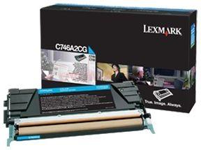 Lexmark - Toner Lexmark C746A2CG (Cyan)