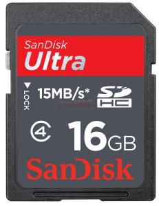 SanDisk - Lichidare! Card SDHC Ultra II 16GB (Clasa 4)