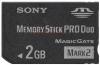 Sony - card memory stick pro duo 2gb compatibil psp