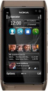 NOKIA - Telefon Mobil NOKIA N8, 680 MHz, Symbian 3, AMOLED capacitive touchscreen 3.5", 12MP, 16GB (Bronze)