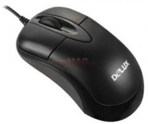 Delux - Mouse Optic 312BU (Negru)