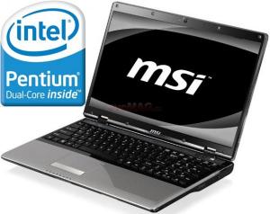 MSI - Promotie Laptop CX620MX-251XEU (Dual Core P6000, 4GB, 500GB, 15.6", ATI HD 545v 512MB)  + CADOU